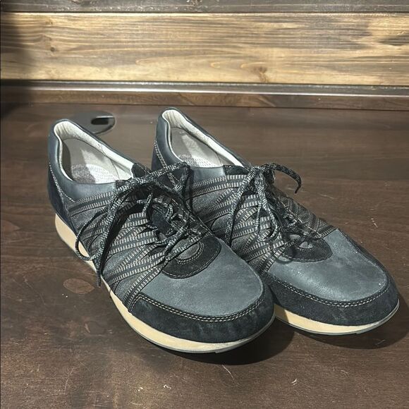 Dansko Gabi Charcoal Black Comfort Sneaker Shoes Size 41 (10.5) - Picture 1 of 11